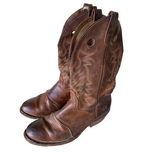 Double H DH5159 Ultra Gel Ice Buckaroo Western Cowboy Work Boots Women Size 10W